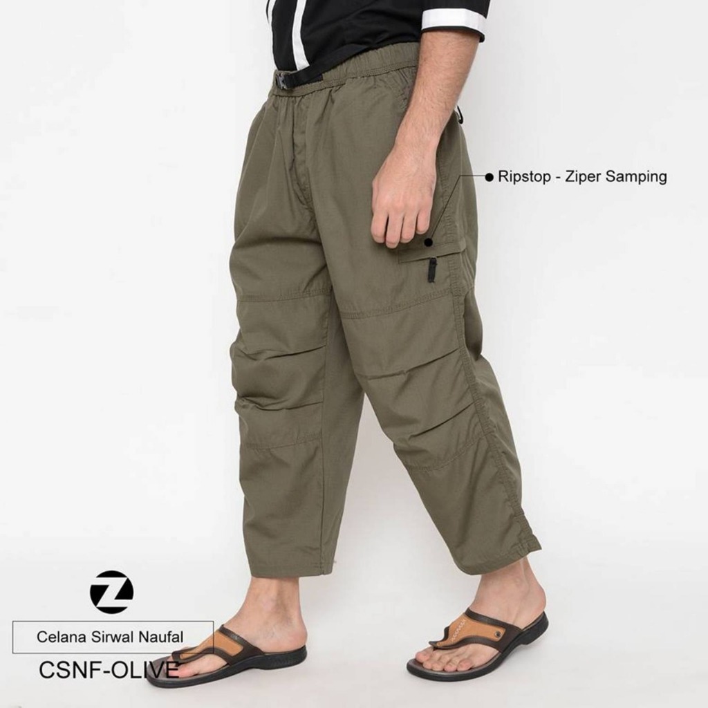 Celana Sirwal Naufal By Zayidan | Celana Pria Ukuran Jumbo | Celana Sriwal By Zayidan