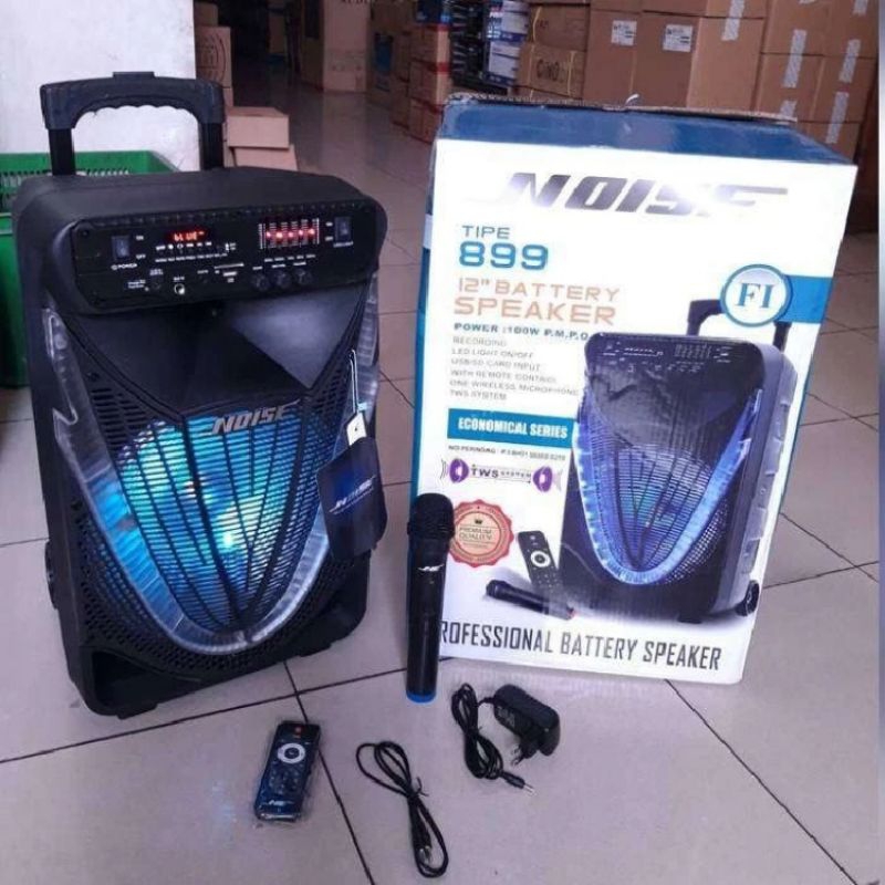 Speaker portable meeting wireless Noise 899FI 899 FI Original 12inch