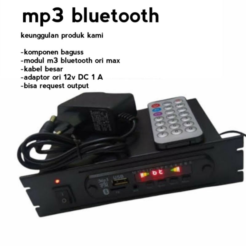 Modul Mp3 Bluetooth Original Maxx Full komponen Bagus