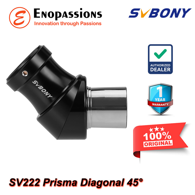 Svbony SV222 Prisma Diagonal 1.25 inch 45° FMC Image Corrected