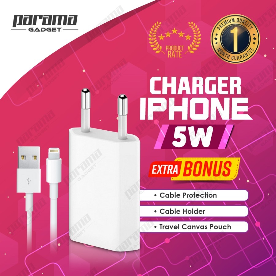 Charger IPHONE 5W original 200%