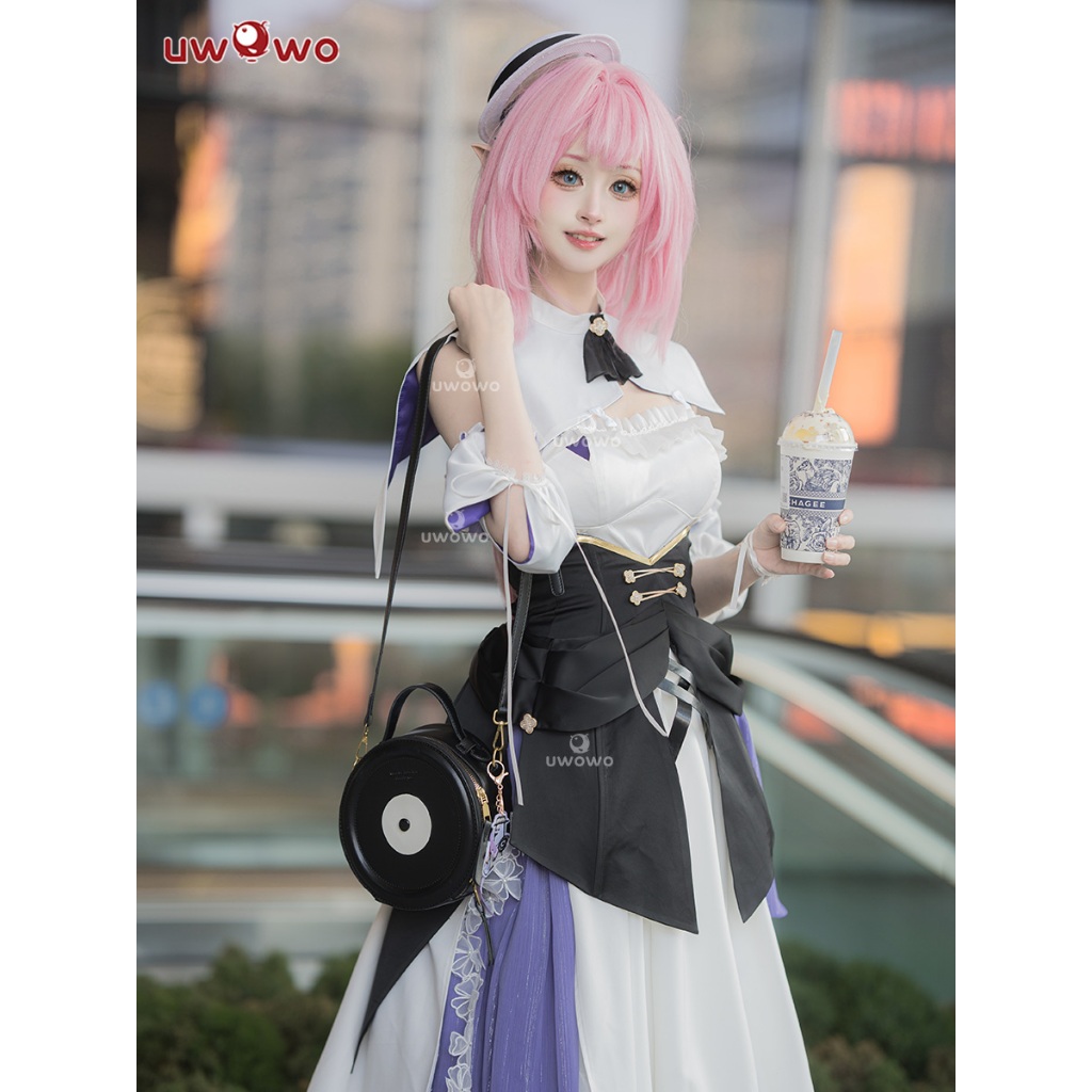 【Uwowo】Honkai Impact 3rd cosplay Elysia cosplay Costume and Elysia Wig