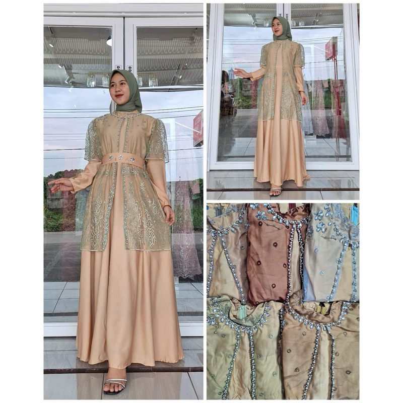 gamis pesta claudia
