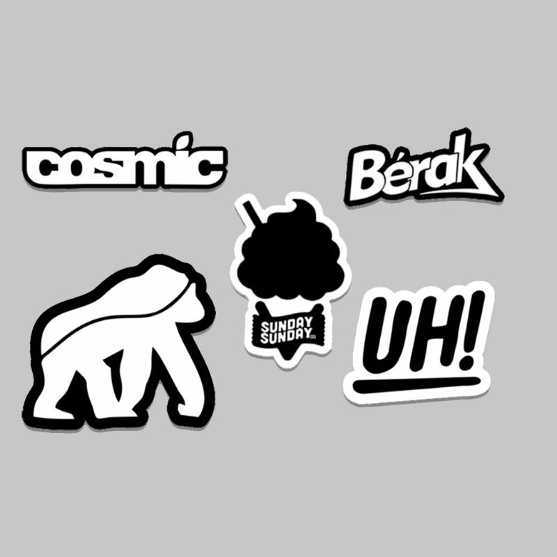 

stiker brand aesthetic lokal brand