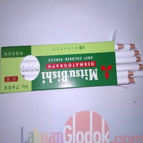 

Pencil KacaDermatograph Mitsubishi 76 Putih KODE C6H4