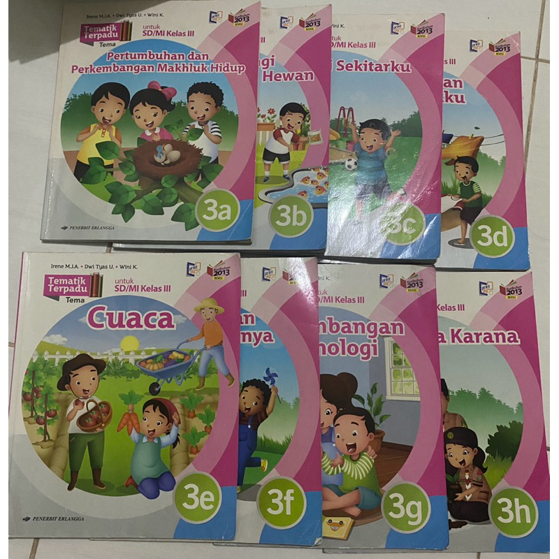 Buku Bekas Original BUPETIK kelas 3