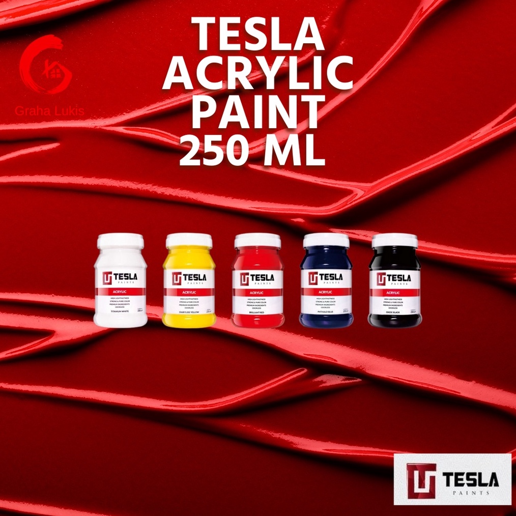 

KODE L5Q6 Tesla Paints Acrylic Paints Cat Akrilik 25ml SATUAN