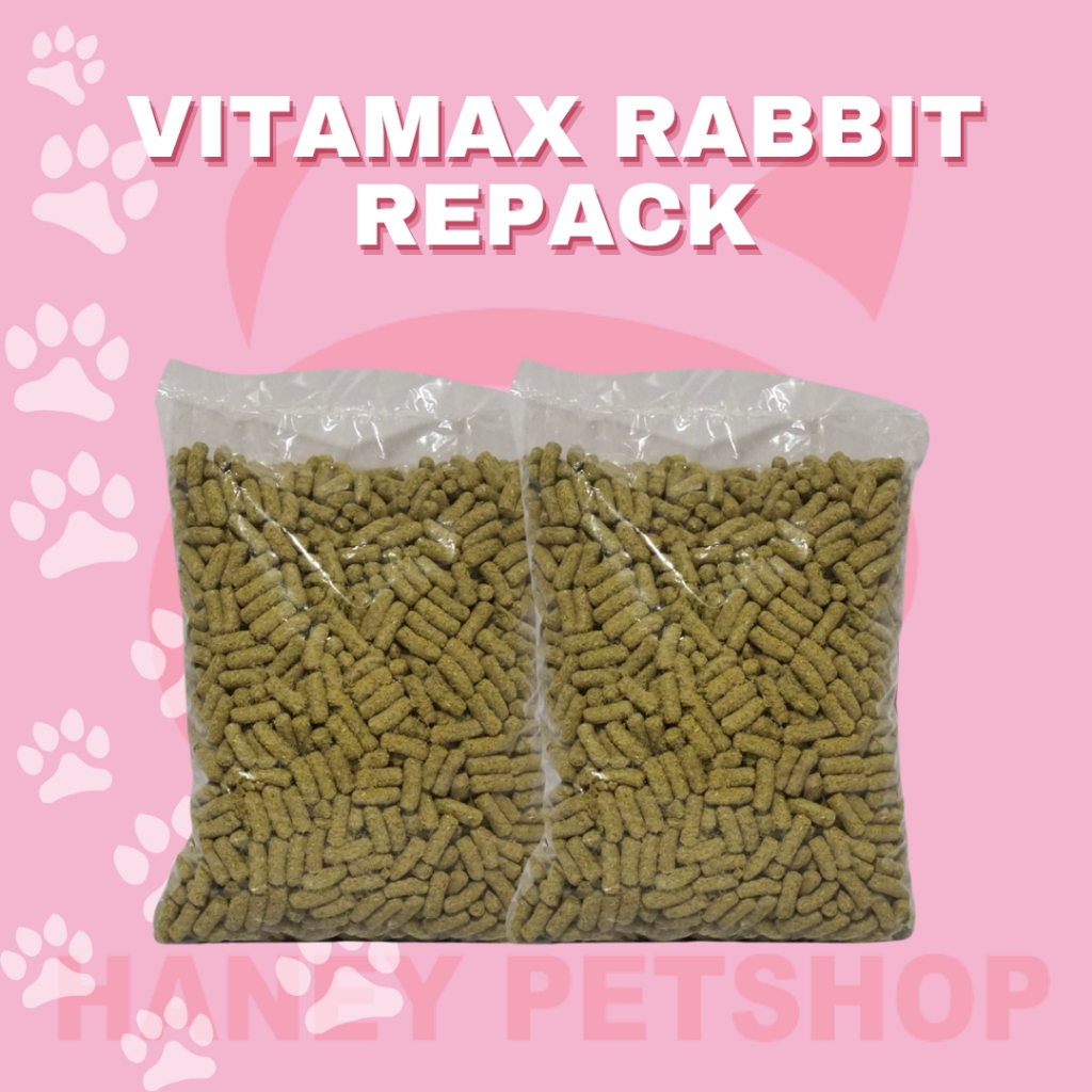 Vitamax Makanan Kelinci Pelet Kelinci Repack 500gr Vitamaxx
