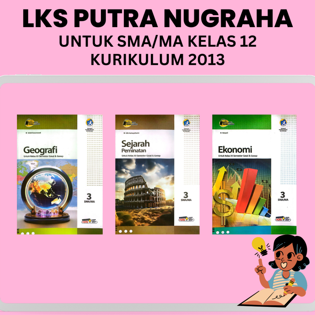 LKS SMA/MA Kelas 12 Kurikulum 2013 Satu Tahun Penerbit Putra Nugraha