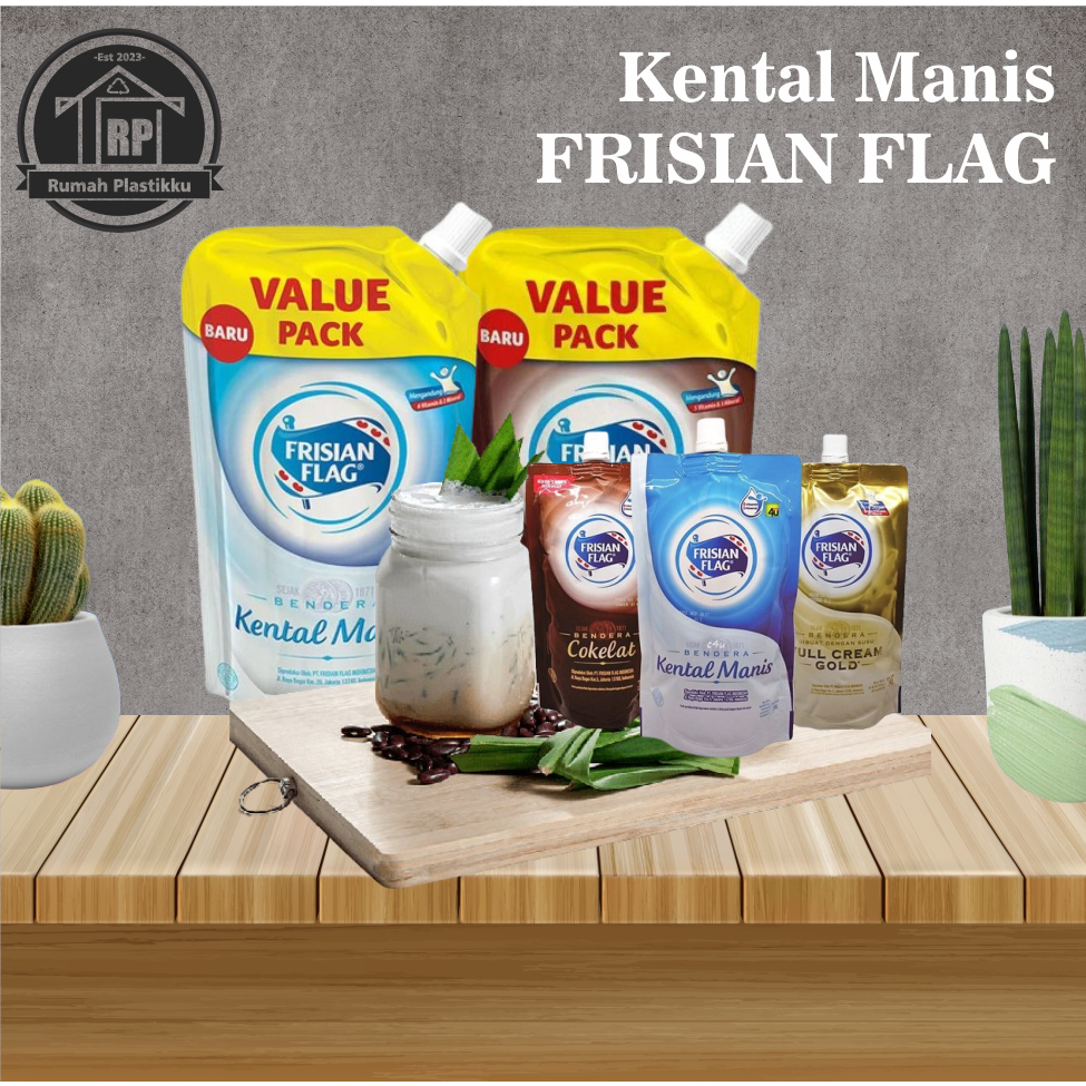 

Kental Manis FRISIAN FLAG / Frisian Flag Pouch / Topping Donat dan Kue