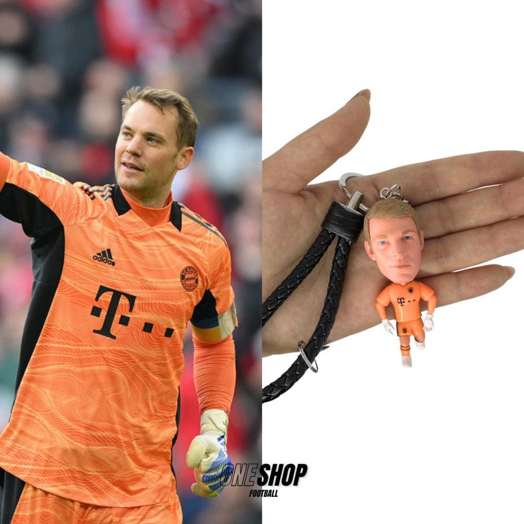 Gantungan Kunci Kiper Penjaga Gawang Miniatur Mini Figure Pemain Bola Sepakbola