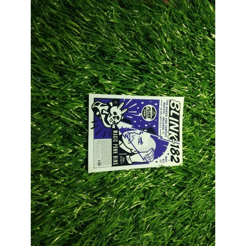 

print stiker blink 182