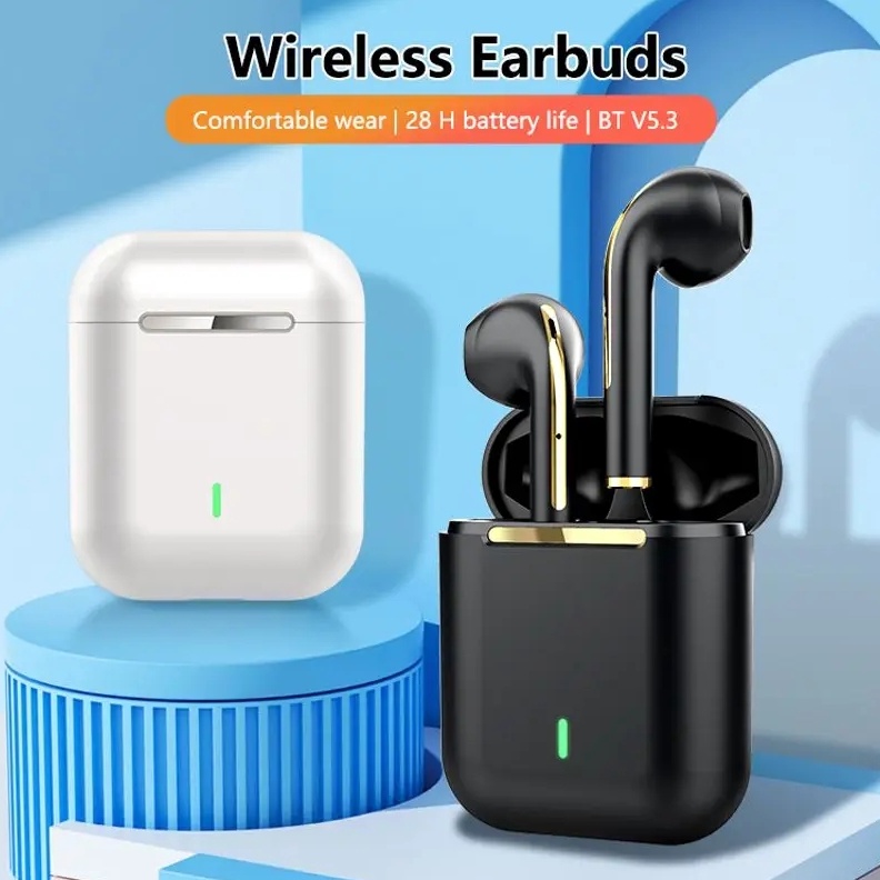 224 New Tws Wireless Bluetooth Earbuds 53 InEar Headphones Touch Stereo Headphones J18 Earphone k H3