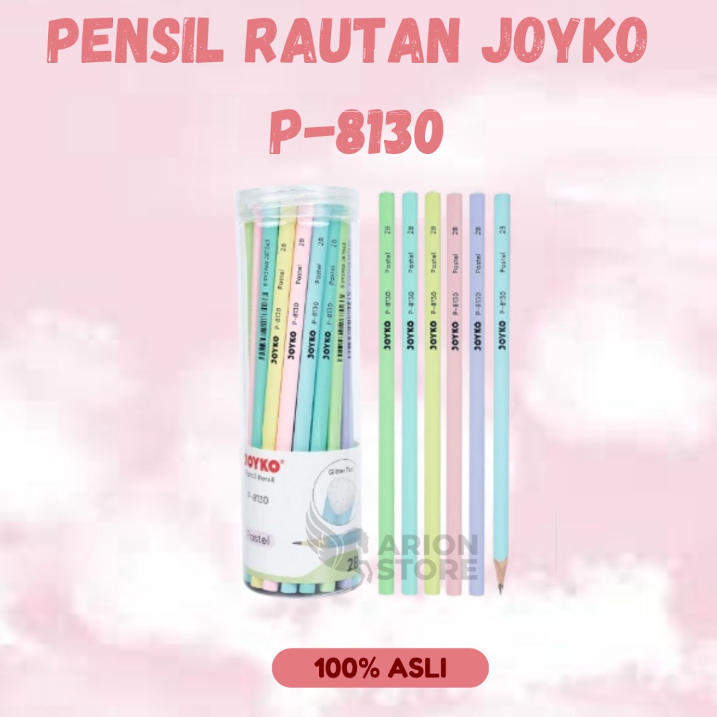 

ARION STORE Pensil Rautan Joyko P813 Pastel Pensil Murah Joyko Isi 36 Pieces DRUM KODE Y2U9