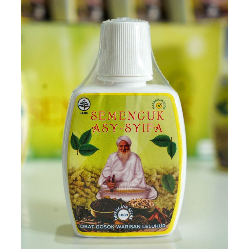 Minyak Gosok SEMENGUK ASY SYIFA  Minyak Pijat Bahan Alami Tradisional  Sudah dikenal lama x Z3E8