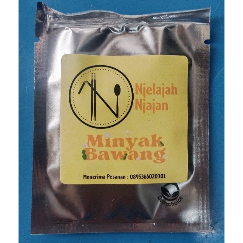 

Njajan Minyak Bawang Daun Jeruk Berat 10gr