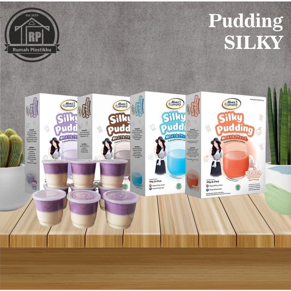 

Mom's Recipe Silky Pudding / Mom's Recipe Silky Puding / Pudding Powder / Kemasan Box 155gr