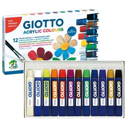 

TBMO GIOTTO ACRYLIC COLOUR 12 COLOR BANTEX 359000