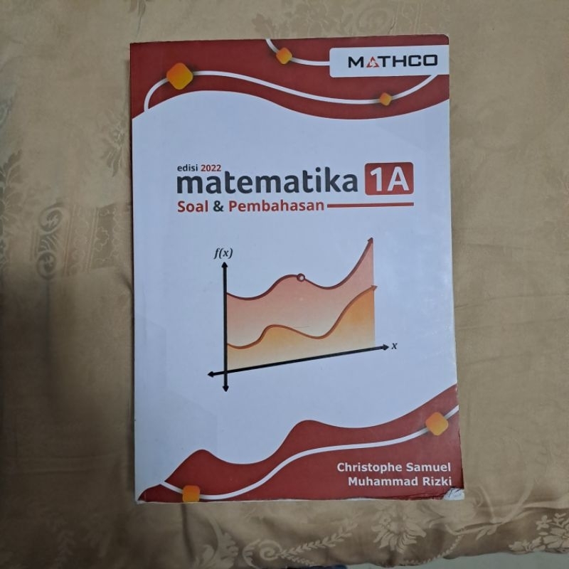 [PRELOVED] BUKU LATIHAN MATHCO MATEMATIKA 1A 2022