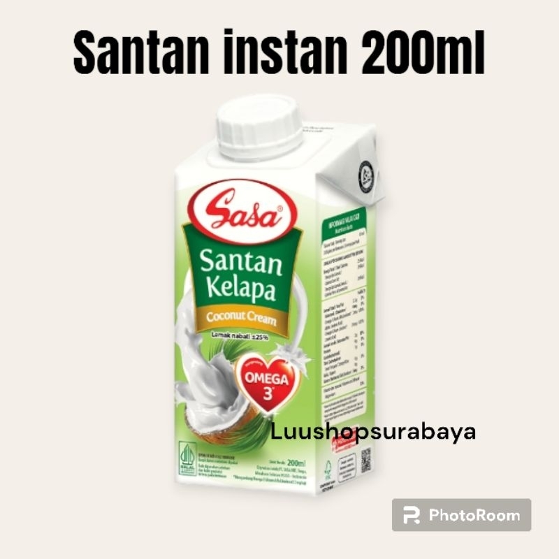 

Sasa Santan Kelapa Cair Instan 200ml