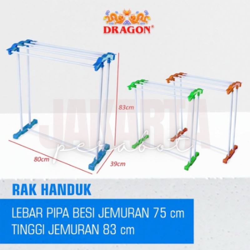 DRAGON Rak Handuk / Jemuran Handuk