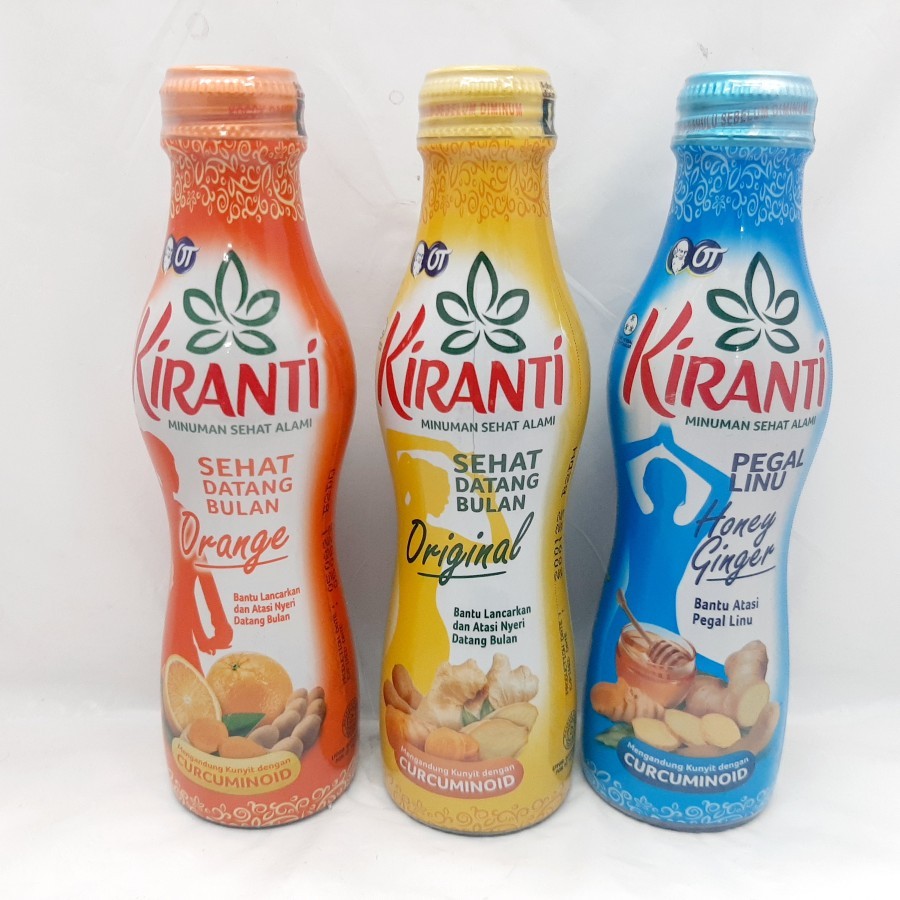 Kiranti Minuman Sehat Datang Bulan - Pelancar Datang Bulan 1 botol 150ml