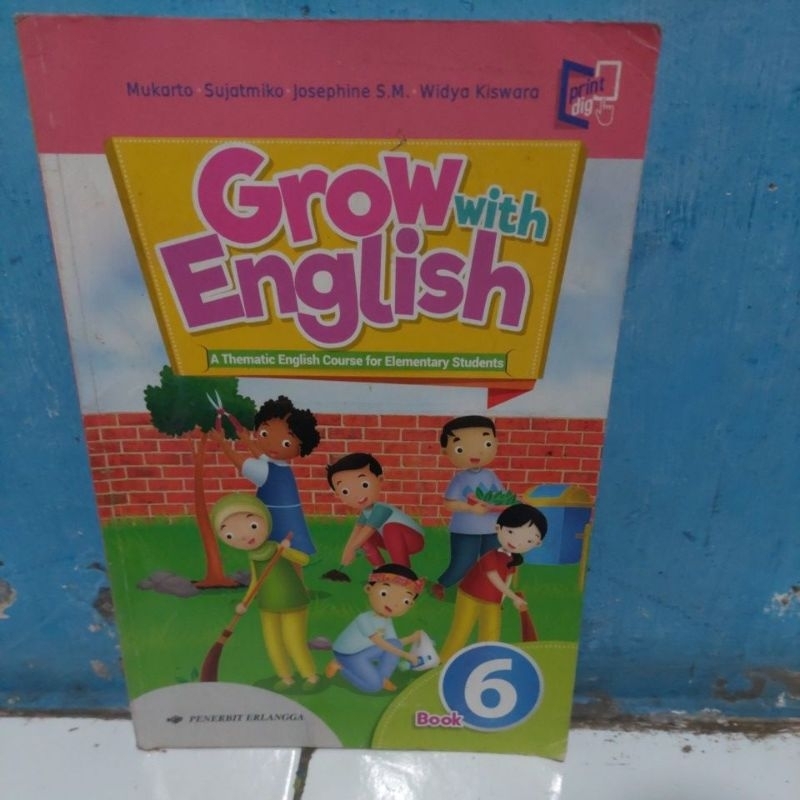 Grow with English SD Kelas 6