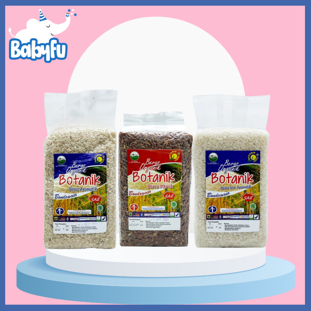 

Beras Organik Botanik Beras Aromatik Putih 1kg 1000gr Organic Rice Beras Merah Hitam Coklat Premium Rice