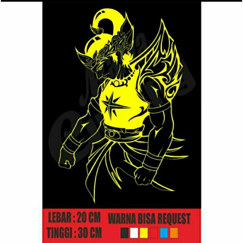 

cutting sticker mobil.sticker grandmax.sticker mobil pick up.sticker truck.sticker wayang Gatot koco