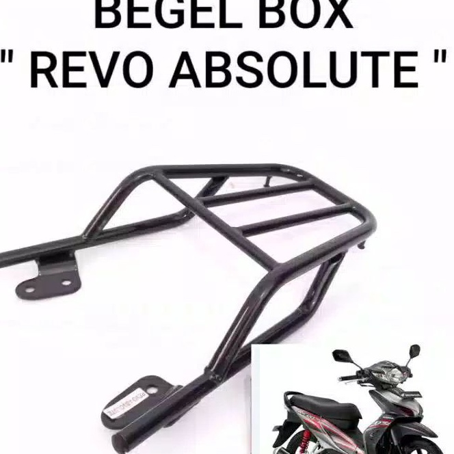 KI3 Breket Motor REVO ABSOLUTE Behel Bracket Hollow Breaket Braket locco Rear Begel Dudukan Box Rak 