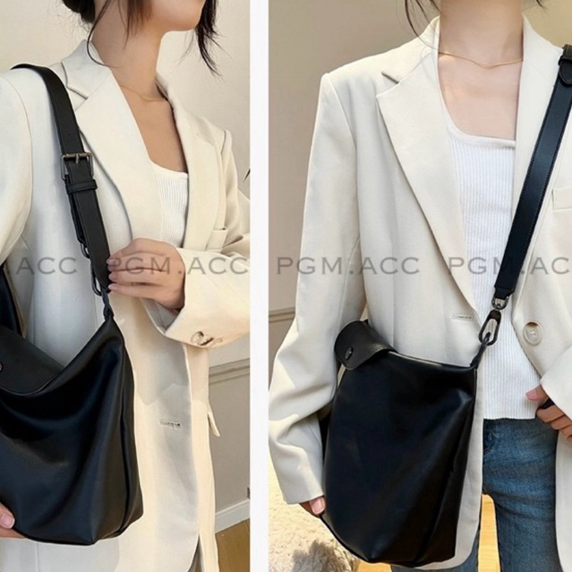 Strap longcham tali tas adjustable cuir hitam black hobo navy grey lc