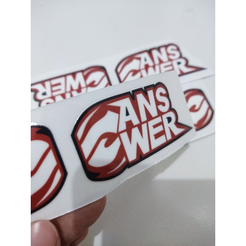 STIKER SHOCK ANSWER SOK ANSWER SKOK ANSWER TABUNG DTF UV