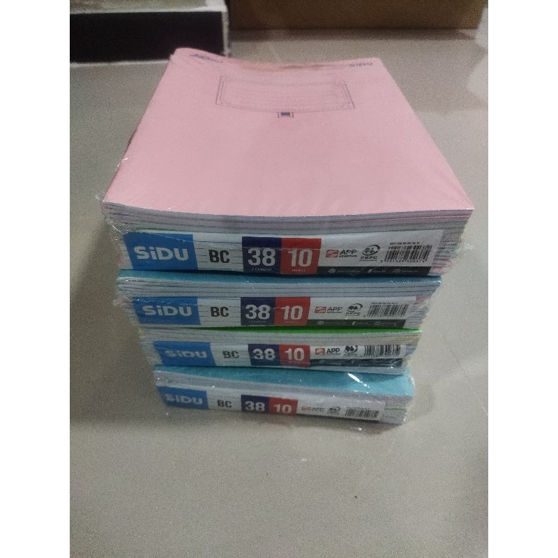 

SIDU BUKU TULIS ISI 10 ( 38 LEMBAR )