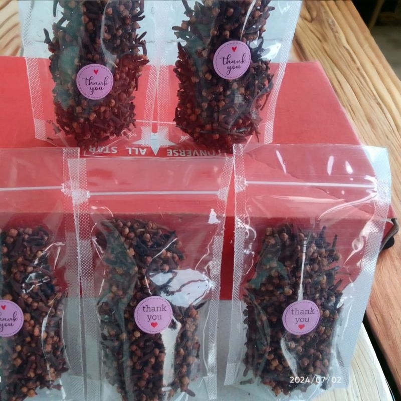 

cengkeh kering rasa pedas pres&harum kualitas premium terbaik{100g}®