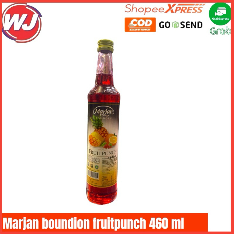 

MARJAN SIRUP FRUITPUNCH 460 ML