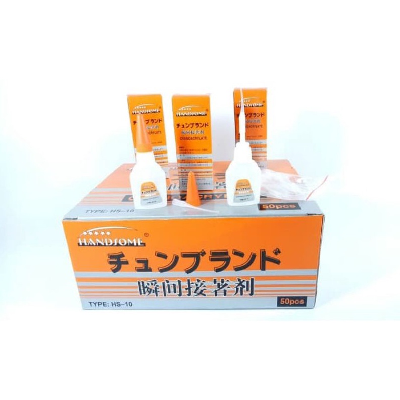 

MURAH Lem Korea Handsome 1 Dus 5 pcs Lem Serbaguna
