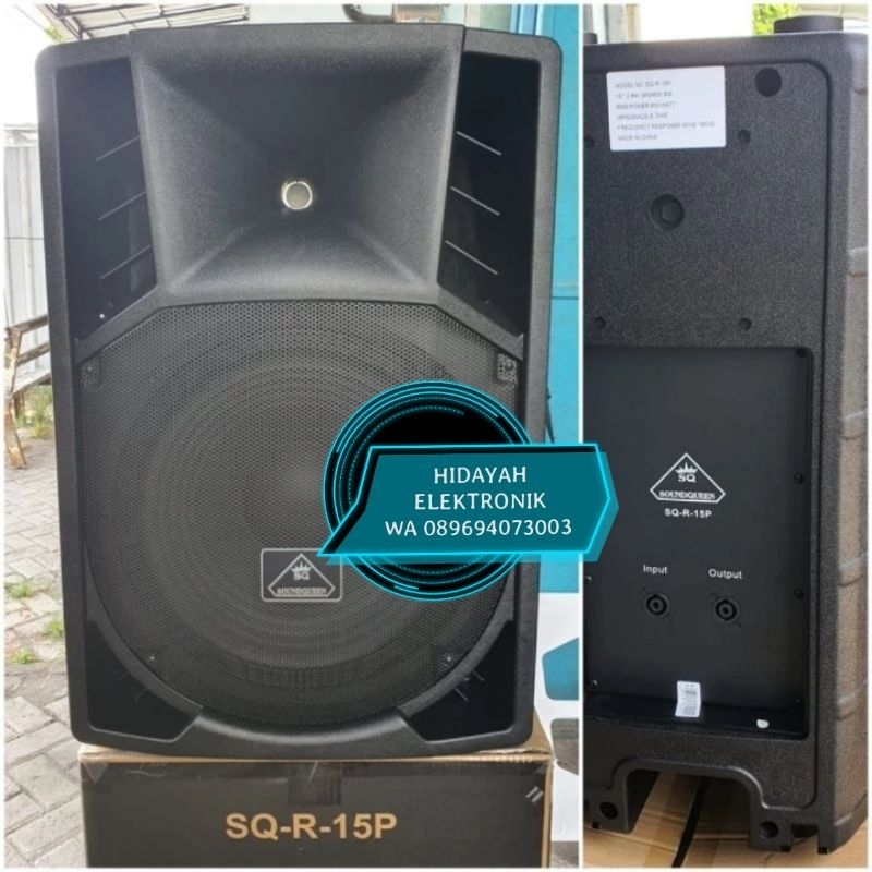 SPEAKER PASIF 15IN SOUNDQUEEN SQ R15P HARGA ( 1biji pasif)
