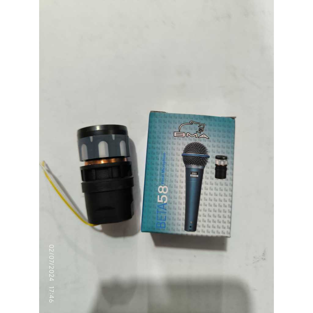 SPUL MIC BMA BETA 58 spool microphone BMA Beta58 ORIGINAL