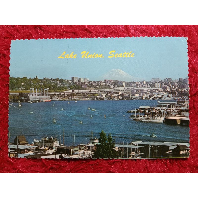 

Post Card USA Lake Union Seatlle Tahun 1978 USED