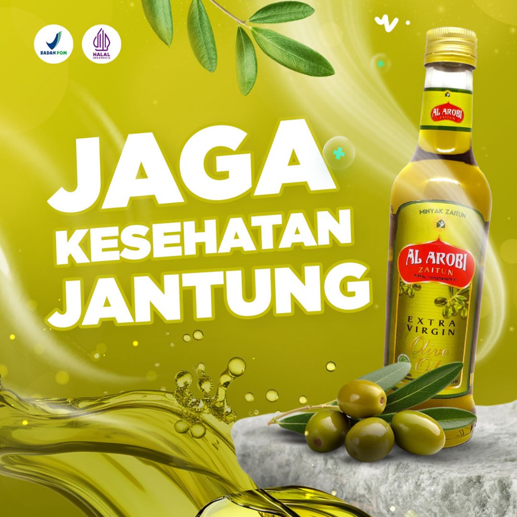 

Minyak Zaitun Al Arobi 285ml - Minyak Zaitun Asli