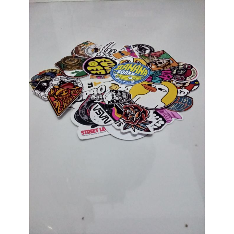 

Stiker aesthetic random murahh dapat 3 PCS