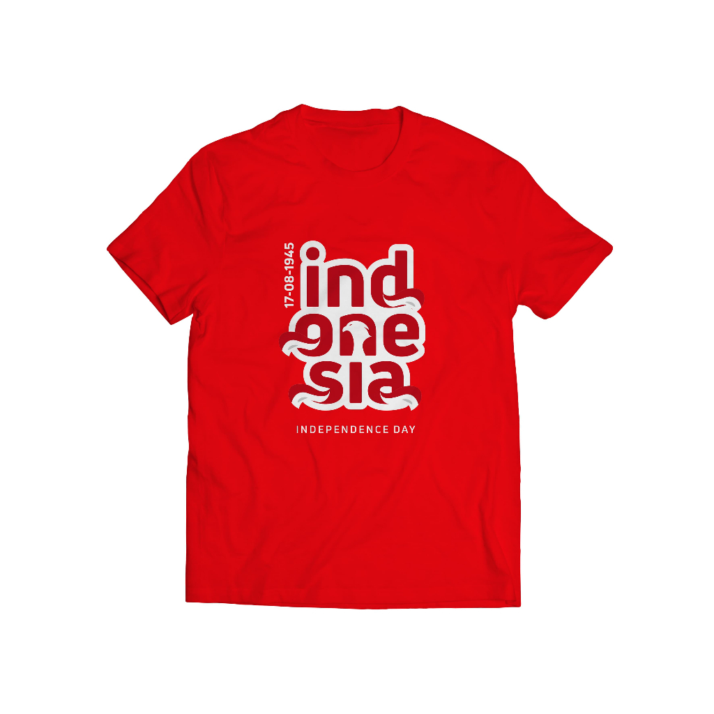 Kaos Dewasa 17 Agustus Custom Merah Putih