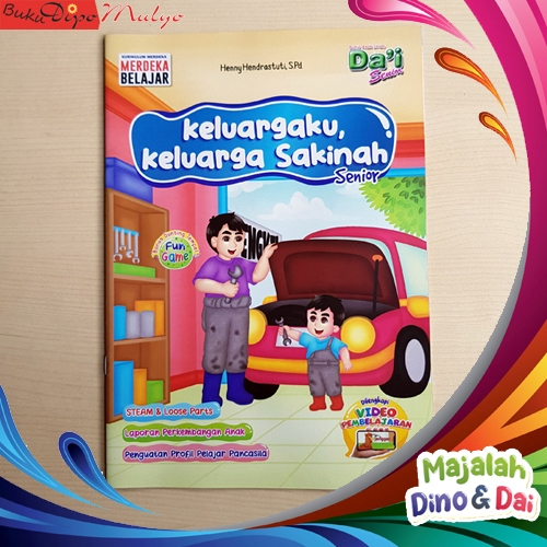 MAJALAH PAUD TK A DAN B TEMA KELUARGA