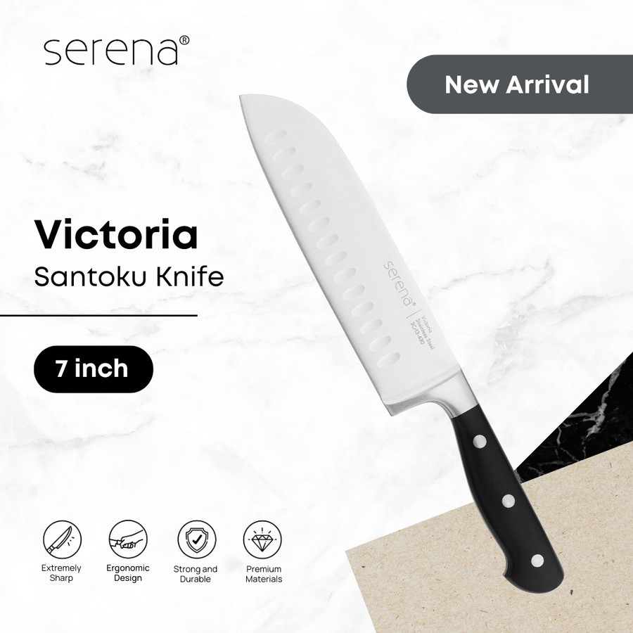 Serena Santoku Knife Victoria - 7 inch