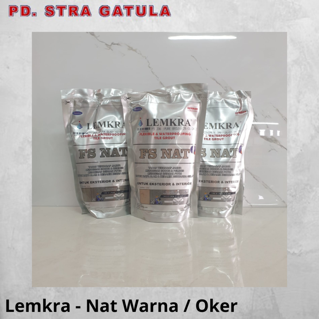 Nat LEMKRA - Pengisi sela keramik - Nat Anti air