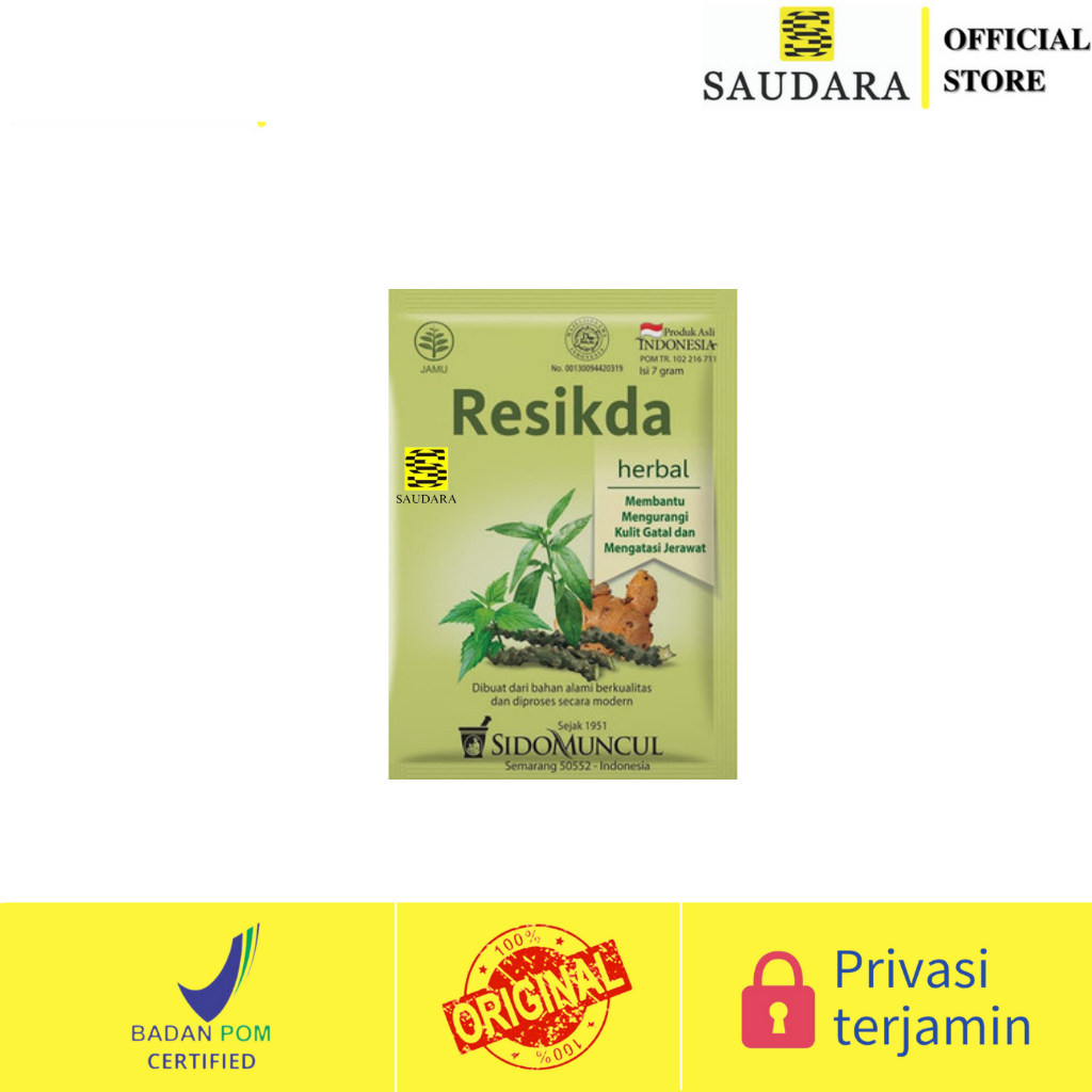 SidoMuncul Resikda 10's - Mengurangi gatal