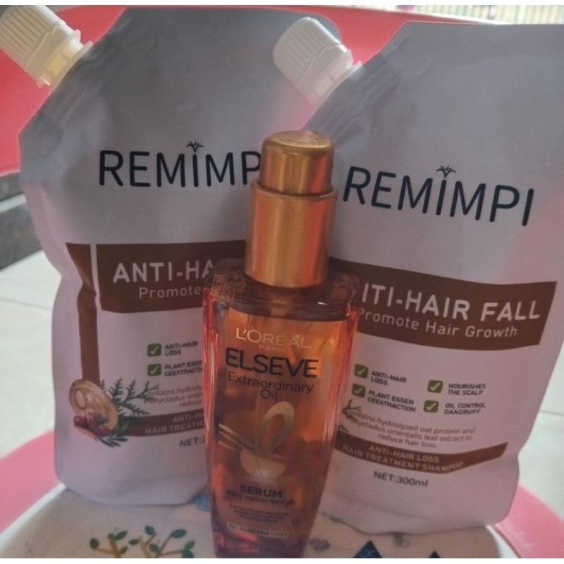 SHAMPO REMIMPI 300 ML+SERUM LOREAL 100 ML