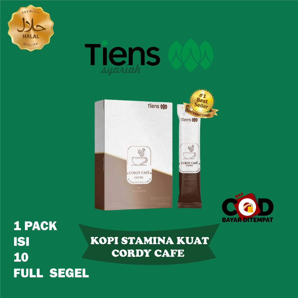

Cordy Cafe Tianshi Kopi Kuat Tahan Lama Penambah Stamina Original 100%