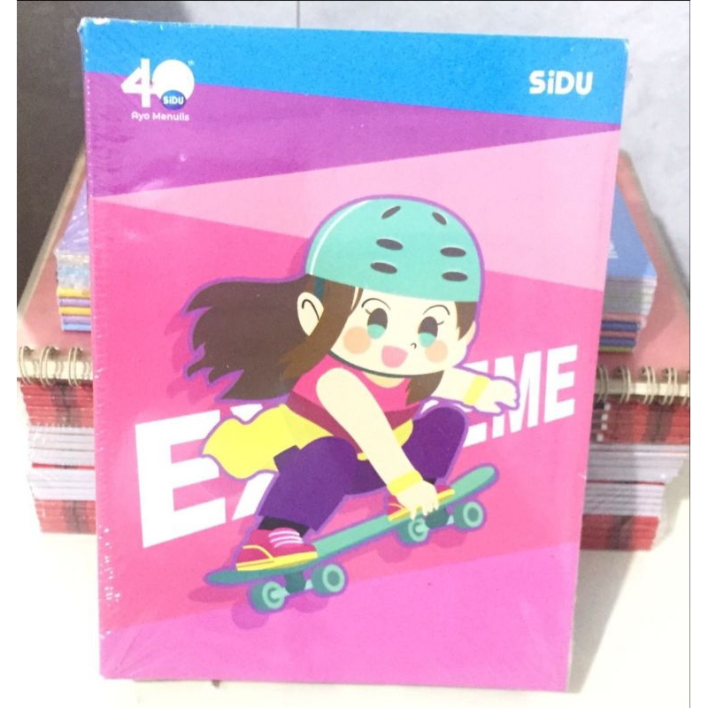 

SIDU Buku Tulis 38 Lembar 1 Pack (Isi 10 Buku)