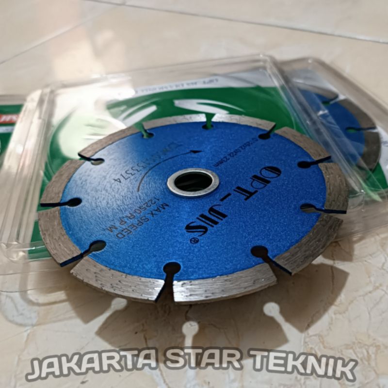 Mata gerinda potong keramik granit marmer 5 inch 6 inch 7 inch diamond blade OPT-JIS mata potong ker